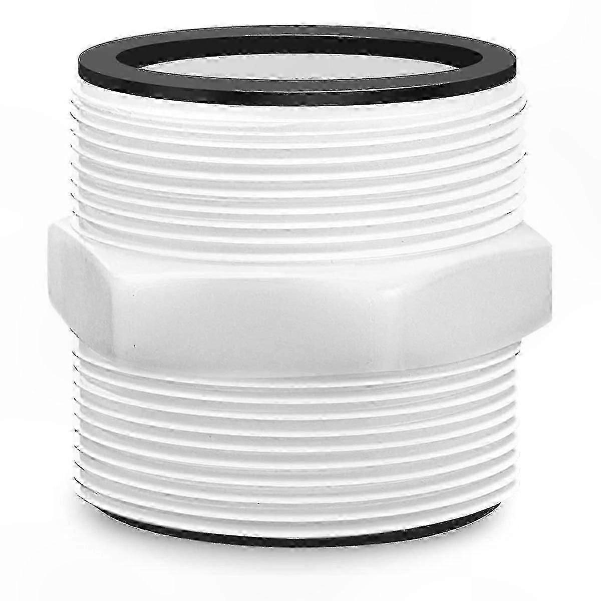 1.5 Inch Pool Hose Adapter with Ring Gaskets for Swimming Pool Pump Connection