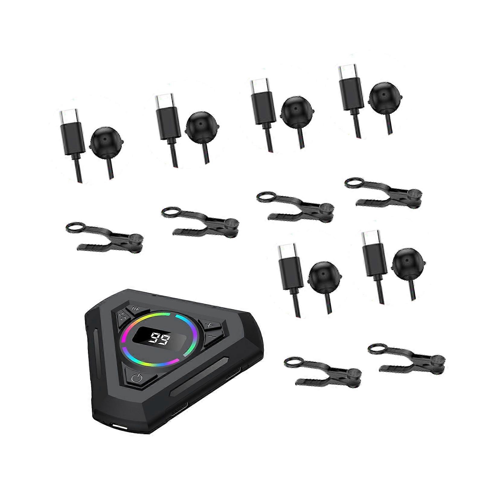 Screen Auto Tapper for Mobile Phone Devices Simple Setup Fast Clickers Simulation Finger Continuous Clickers Multicolor