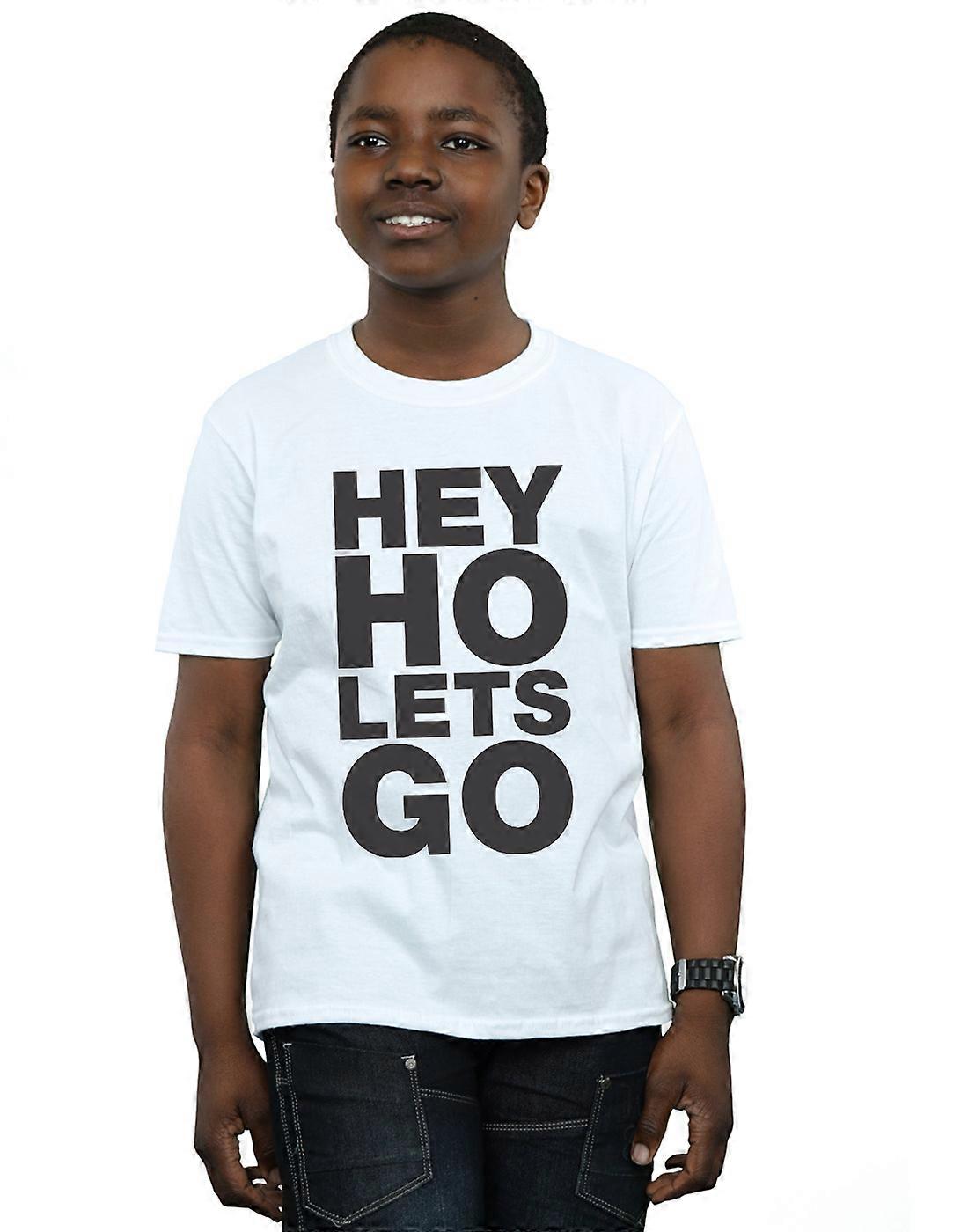 Ramones Boys Hey Ho Let's Go T 恤