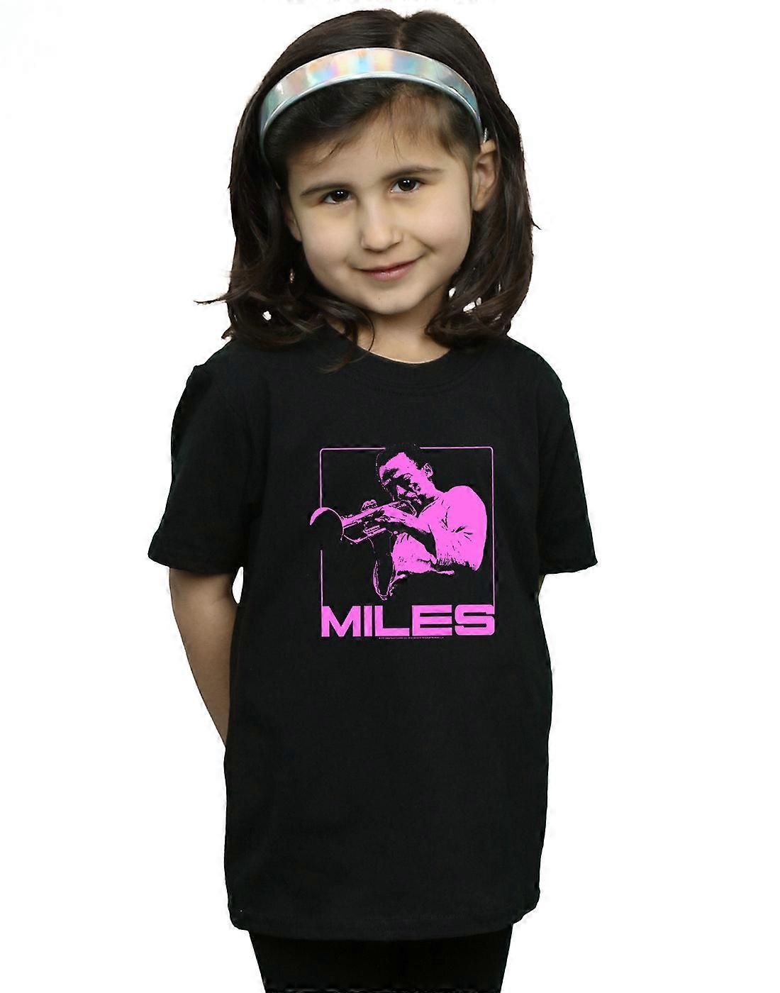 Miles Davis chicas camiseta de Pink Square