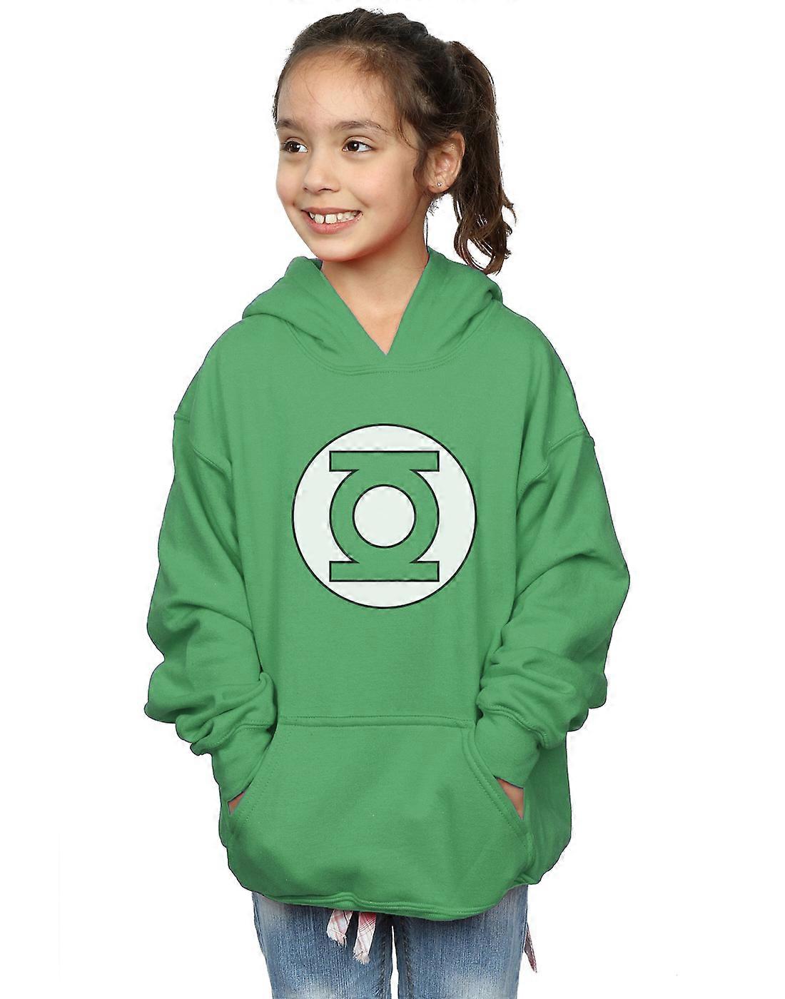 DC Comics meninas verde Lanterna Logo Hoodie