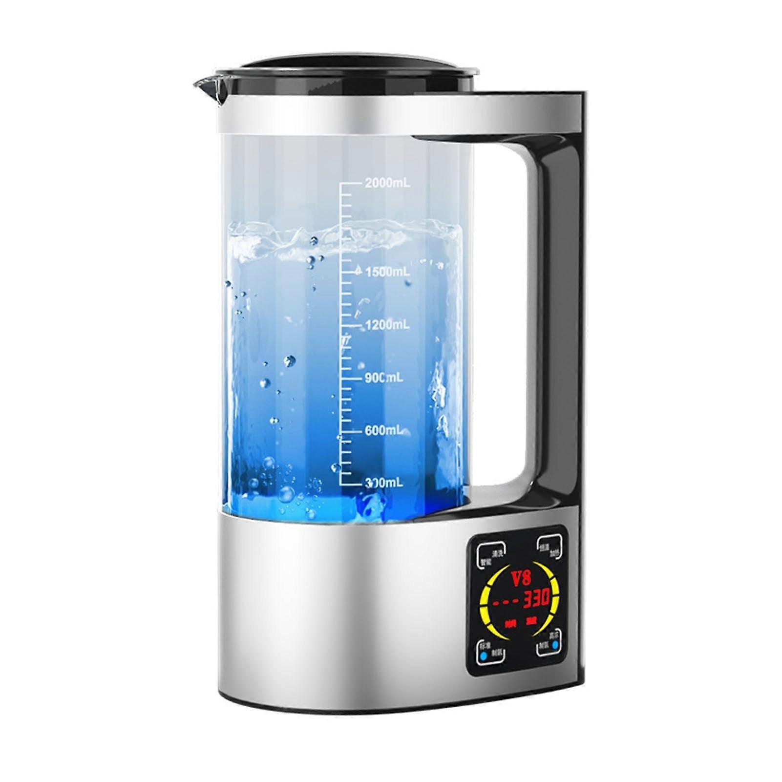 Hydrogen Water Generator 2L Concentration 1800PPB Kettle with LED Touch and SelfCleaning