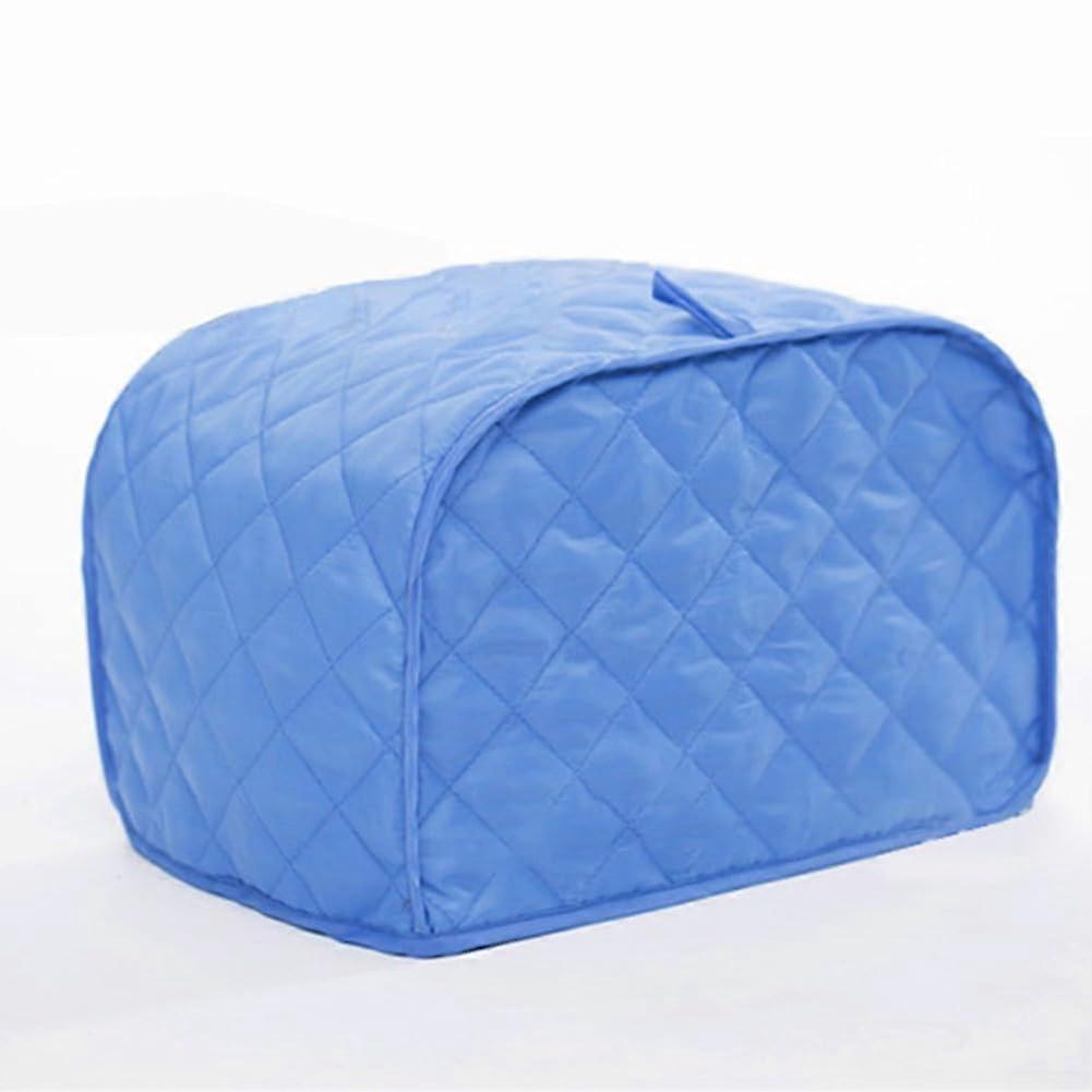 Dustproof Quilted Toaster Cover for 24 Slice Toasters Blue Durable Easy Clean