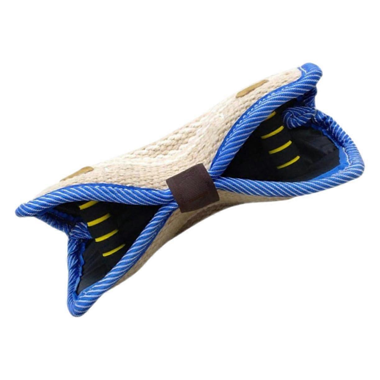 Dog Bite Training Pillow Jute Bite Tug with Ergonomic Grip for Professional Attack Training