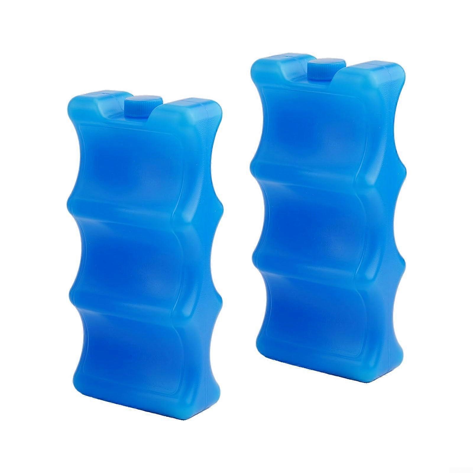 2PCS Reusable Beverage Ice Pack for Cans and Bottles, 12 Hour Extended Cooling Time