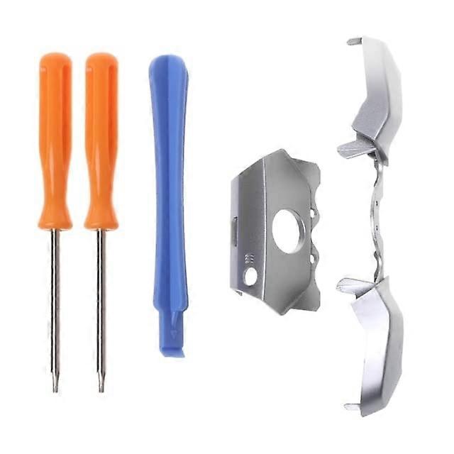 Silver LB RB Bumper and Trigger Button  Kit for Xbox One Elite Controller Durable Metal