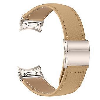 Wrist Strap with Starlight Quick Release Connector For Samsung Galaxy Watch4/Watch5 Genuine Leather 
