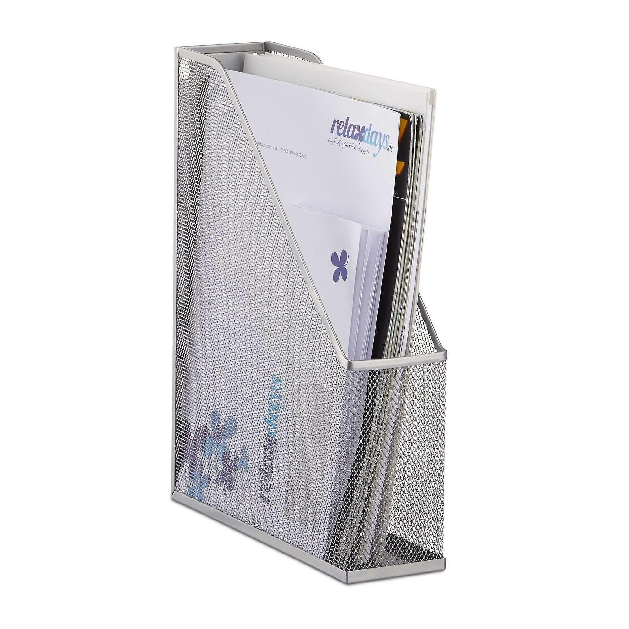 Tidskriftssamlare i metall