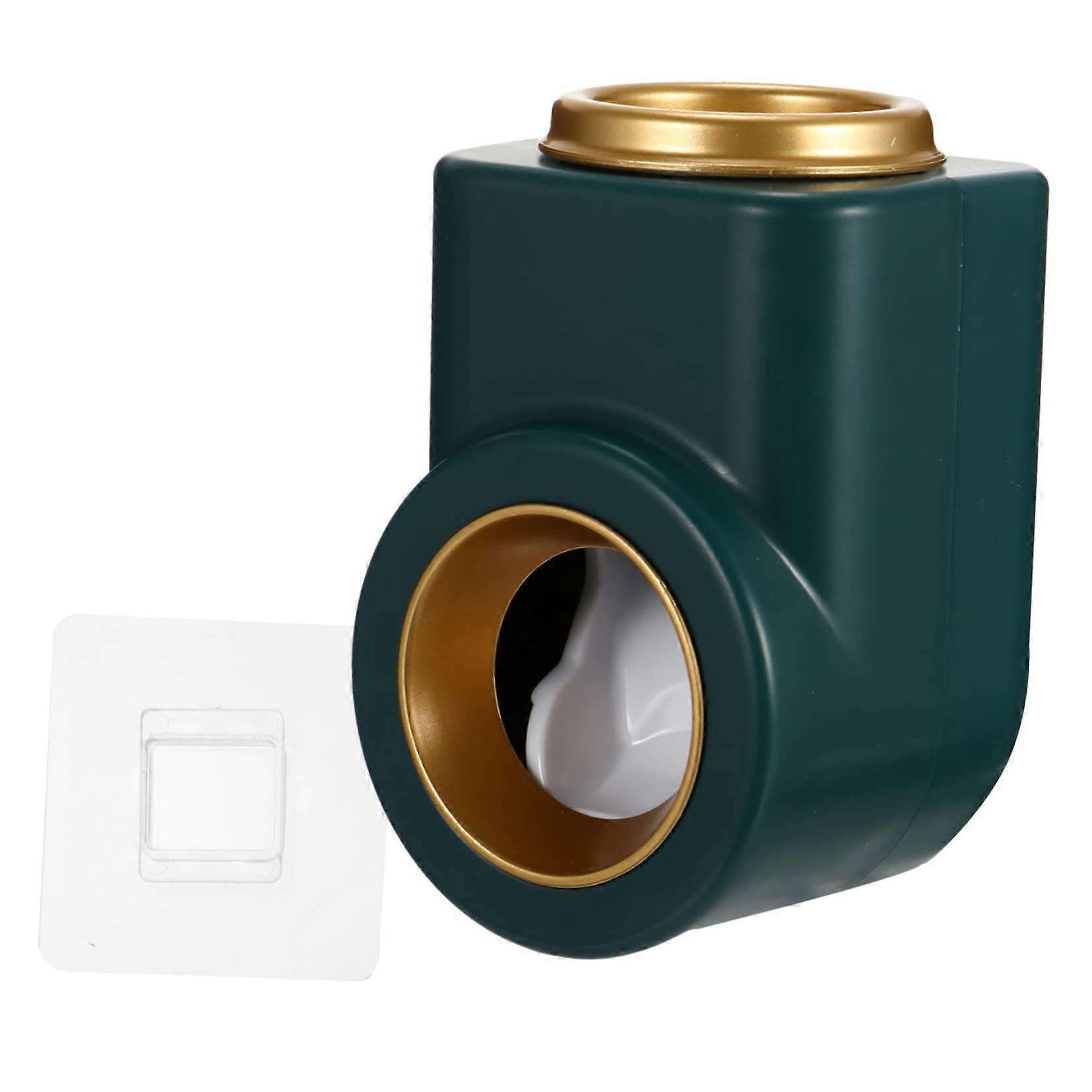 Automatic Wall Mounted Toothpaste Squeezer and Dispenser No Drill Easy Install for Bathroom