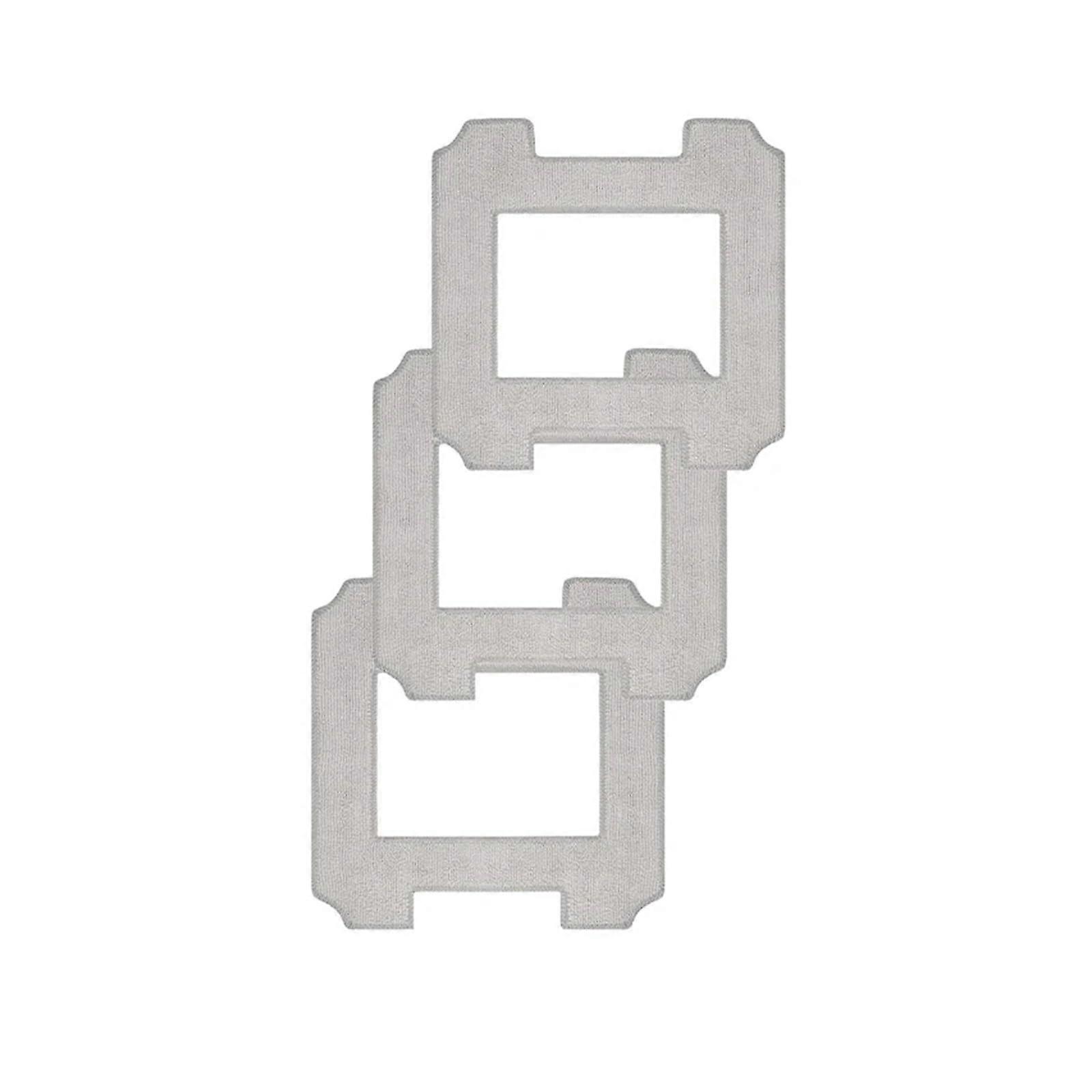 Replacement Microfiber Mop Pads Compatible with Ecovacs Winbot W1/W1 Pro Window Cleaner, 3pcs