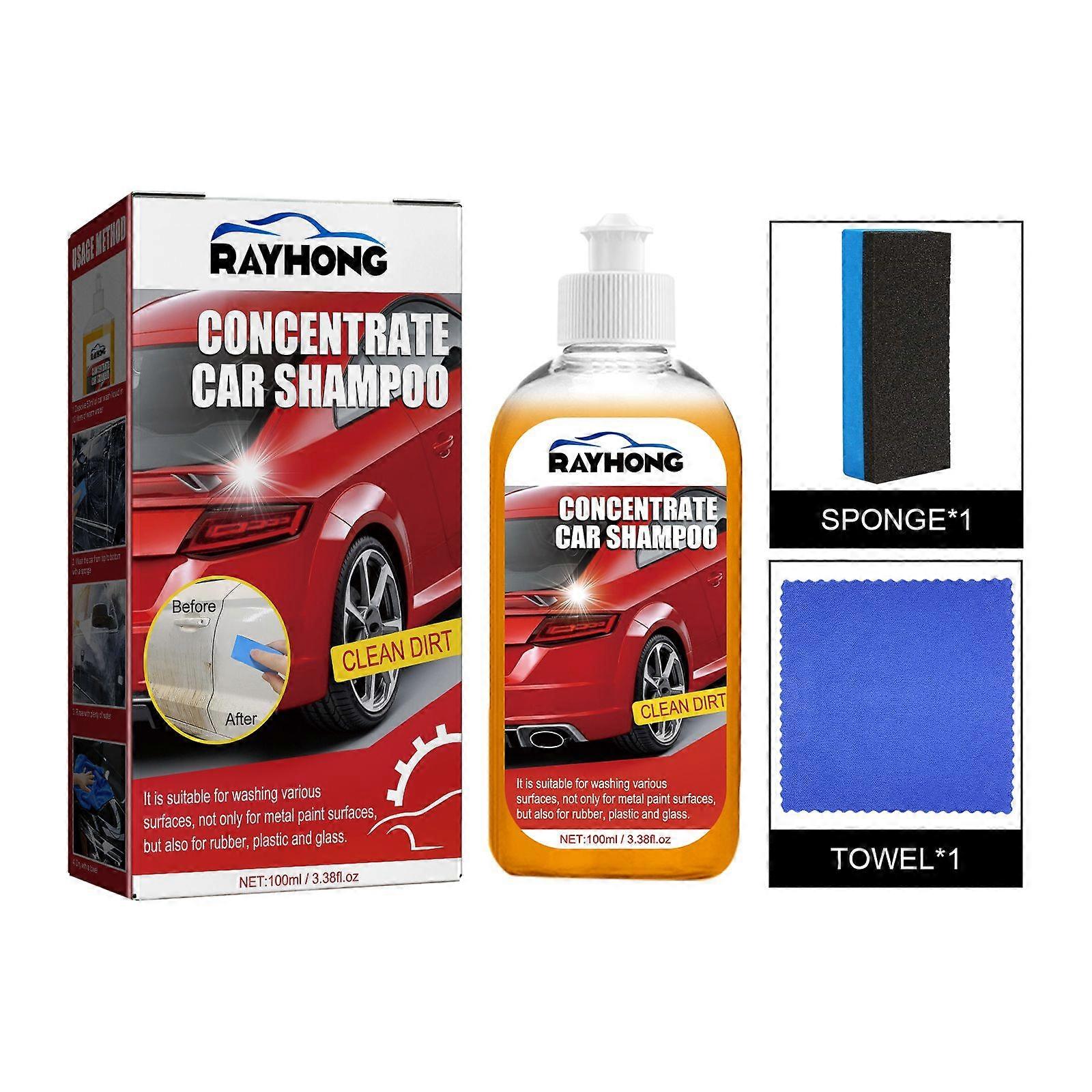 Concentrated Car Wash Liquid Contains Surfactants