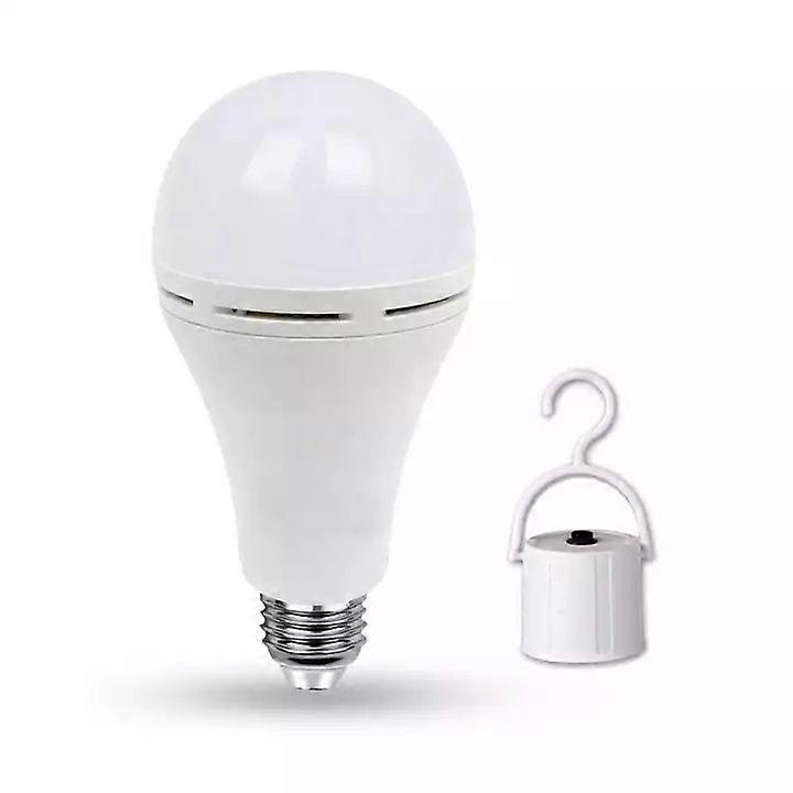 LED Emergency Light Bulbs, E26/E27, AC100~240V, Rechargeable, 2Pcs