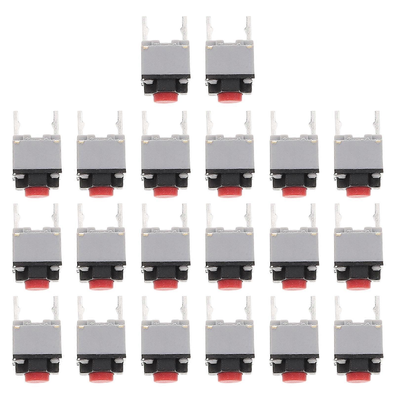 100Pcs Vertical Mouse Switch for Gaming with Silent Operation Push Button
