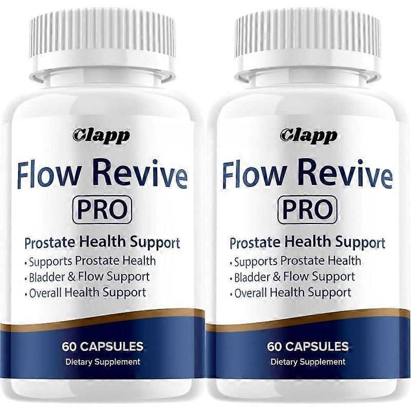 (2 Pack) Flow Revive Pro Supplement for Men  FlowRevive Plus Advanced Formula