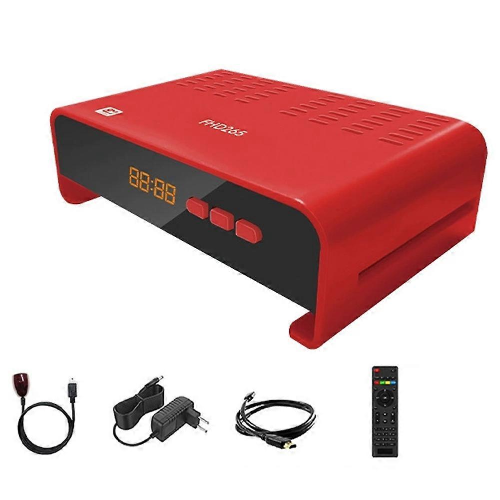 H.265 DVB-S2 Full HD Digital Terrestrial TV Decoder CAS 1080P Mini Decoding EPG Set Top Box EU Plug