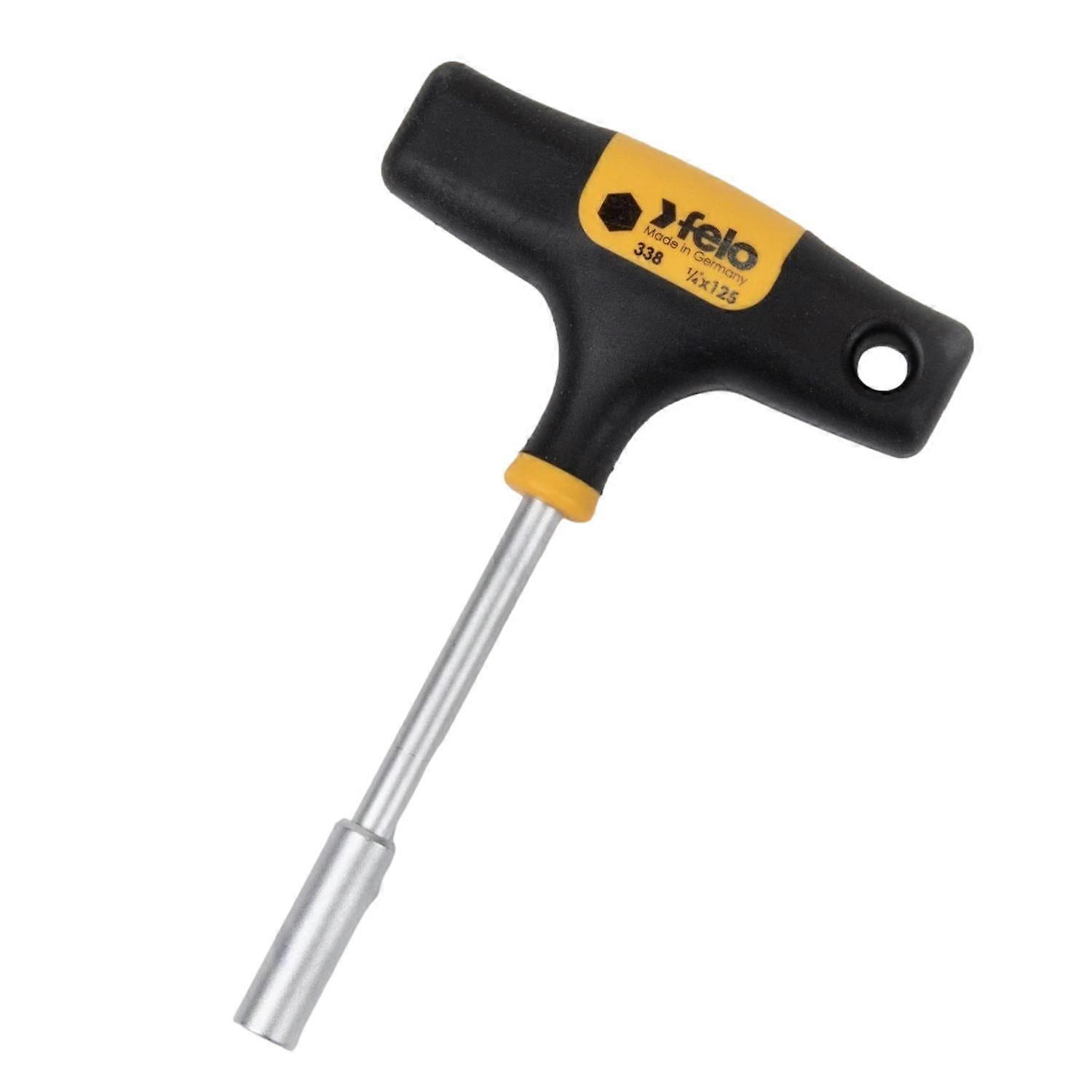 Felo T-handle 1/4" Magnetic Bitholder Driver 125mm