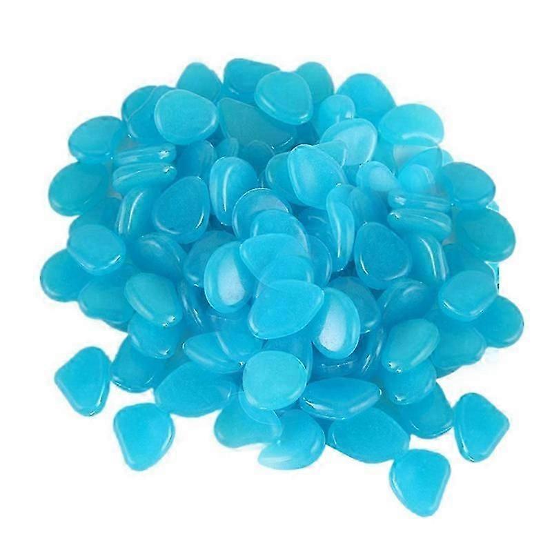 100Pcs Glow in the ,Decorative Luminous Stone