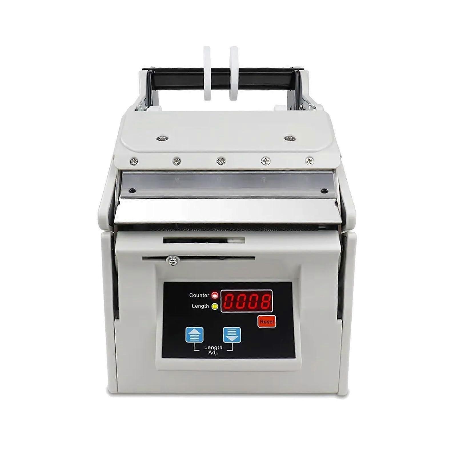 Automatic Label Dispenser 110V with Adjustable Speed and MultiRow Label Handling for Packaging