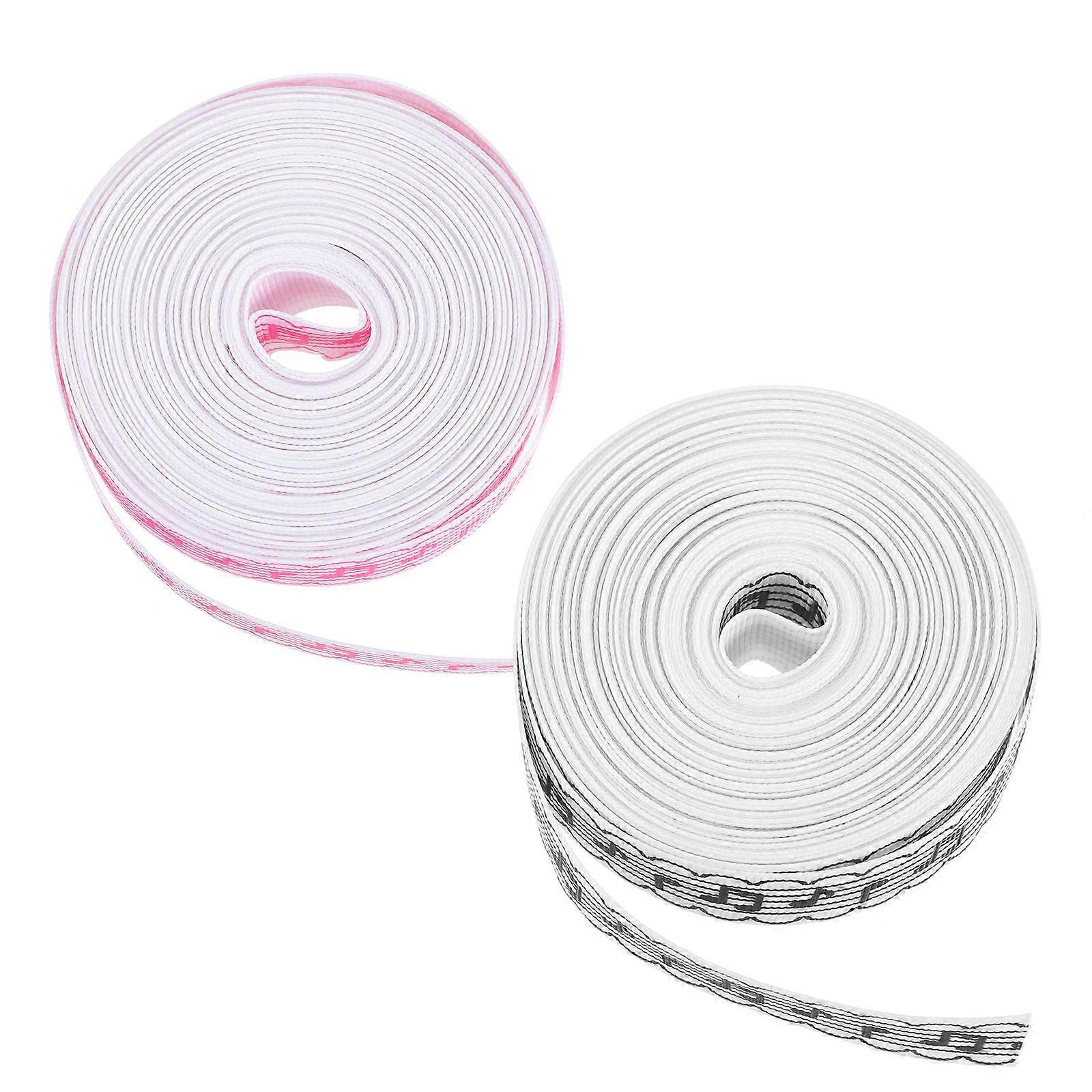 Multi-Function Craft Ribbon Festival Package Note Pattern for Gift Wrapping 8 Rolls