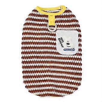 Dog Shirts Summer Printed Puppy Clothes Soft Breathable Pullover T Shirt with D-Ring for Small Medium Dogs Cats