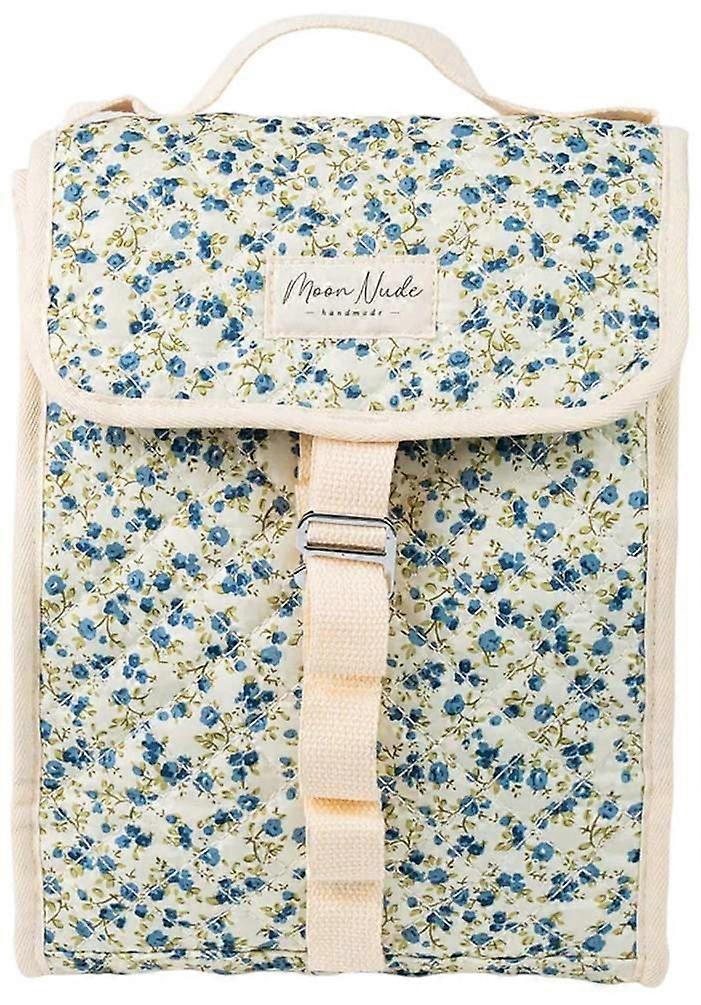 Moon Nude Spring Lunch Bag - Blue/Green