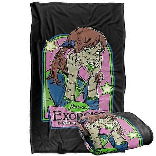 Steven Rhodes Dial An Exorcist Soft Touch Blanket