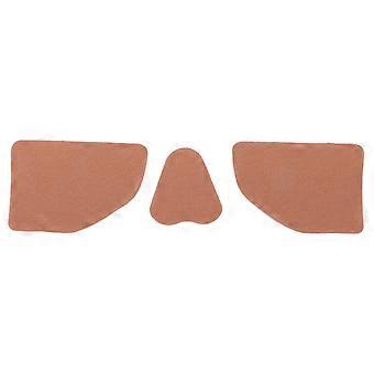 Under Eye Ultraviolet Pads Wind Frost Proof Breathable Sweat Absorbent Face Protection Patches for Outdoor Squared Seperated