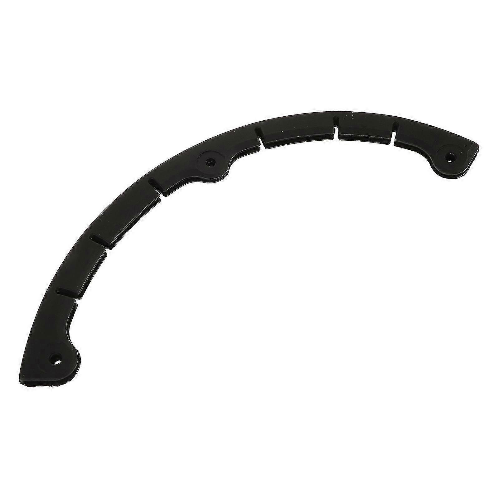 Skateboard Deck Guards, Black Rubber, Shock Absorption, Protector, 1 Pack