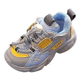 Kinder-Sneaker für Jungen und Mädchen: Weiche, atmungsaktive Lauf-/Tennisschuhe, lässige Laufschuhe für die ersten Schritte, sportliche Sommerschuhe für draußen, kompatibel mit Kindern