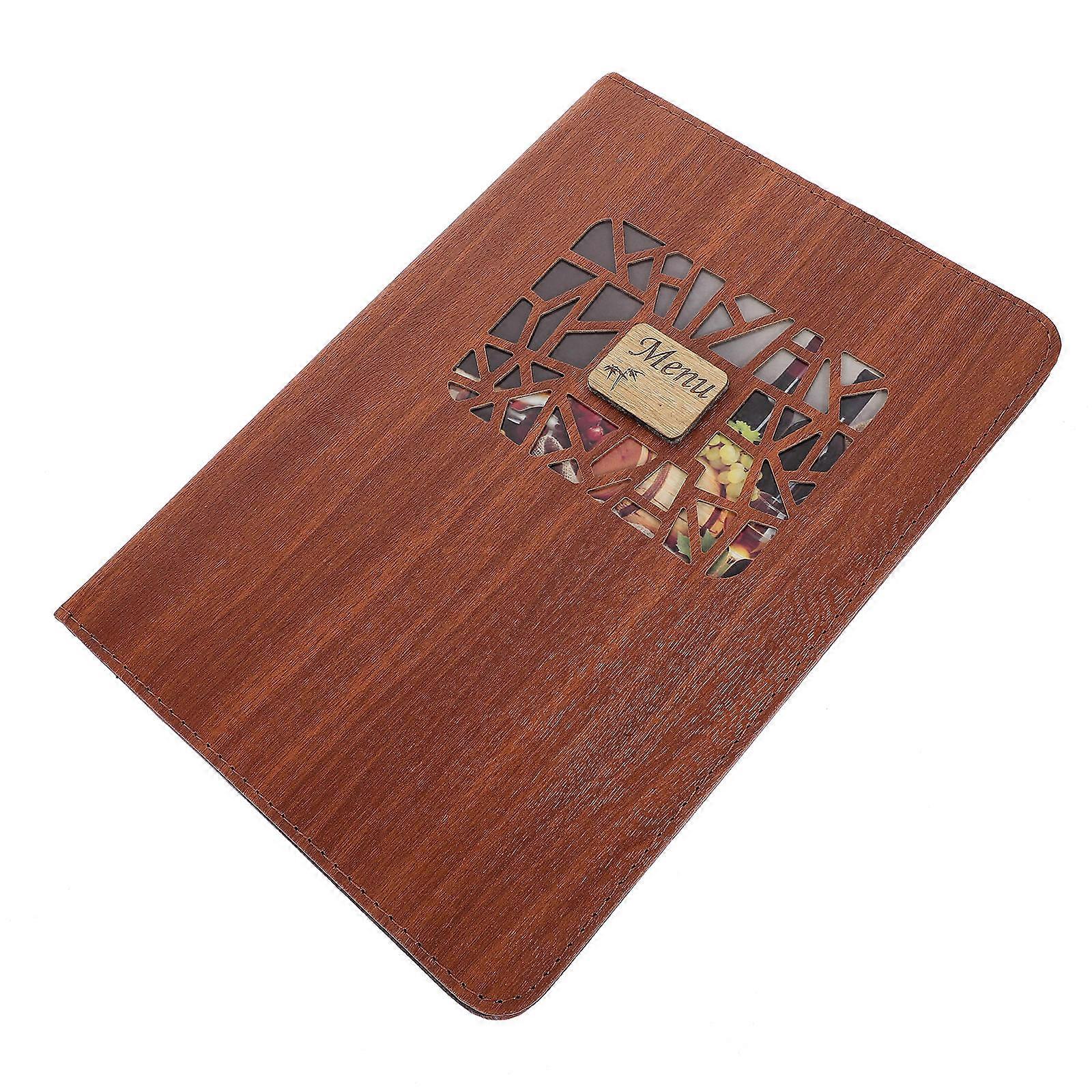 Menu Folder Double Views Menu Cover for Hotel Use