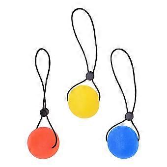 Hand Therapy Stress Ball Silicone Hand Grip Ball for Exercising Use 3Pcs