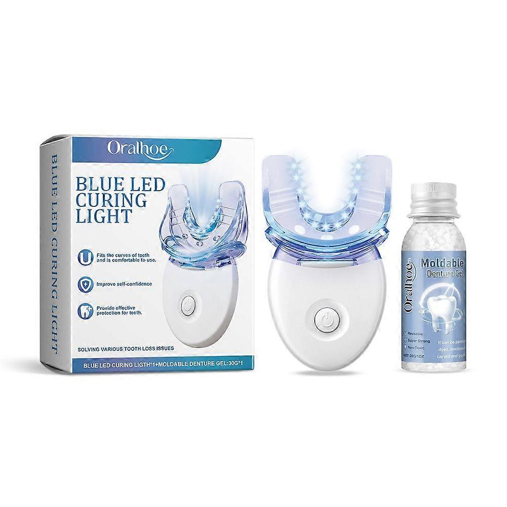 Quick Dental Repair Kit with LED Curing Lamp Easy