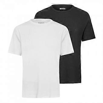 Boss Mens Ribbed T-Shirt (Pack of 2)