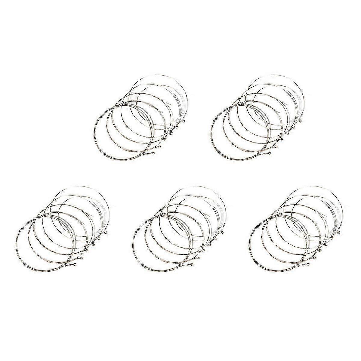 Super Light Electric Guitar Strings, 0.009-0.042 Gauge, Nickel-Plated Steel, Rust-Resistant, Bright Tone, 30 Sets