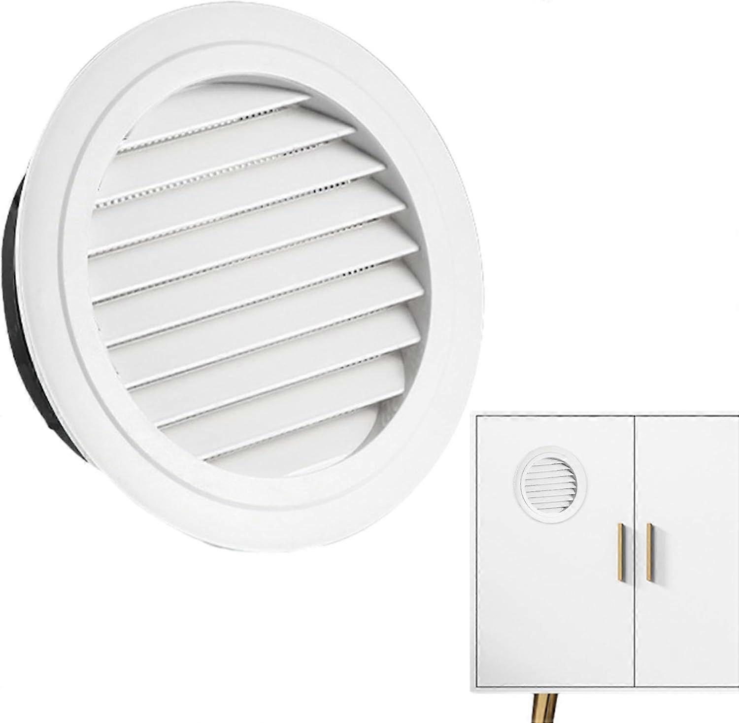 nice Round Ceiling Vent Grille | Ceiling Diffuser | Adjustable Indoor Ventilation, 45 Degree Angled Ceiling Ventilation with Exhaust Port and Diffuser
