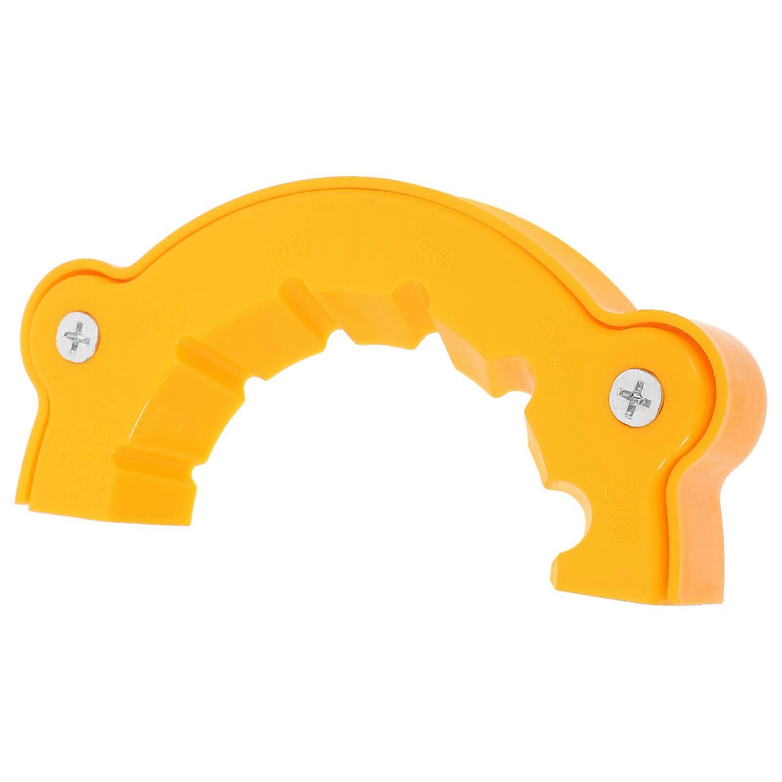 Yellow Drill Bit Sharpener 4Pcs for Precise Bit Grinding Attachment
