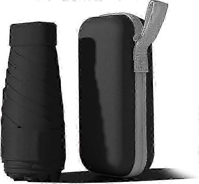 Compact 6-Rib Windproof Umbrella