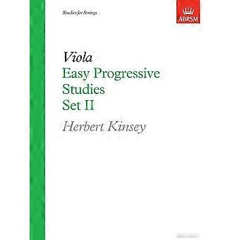 Lätt progressiv studier, som II: för Viola: Set 2 (lätt progressiv studier (ABRSM))