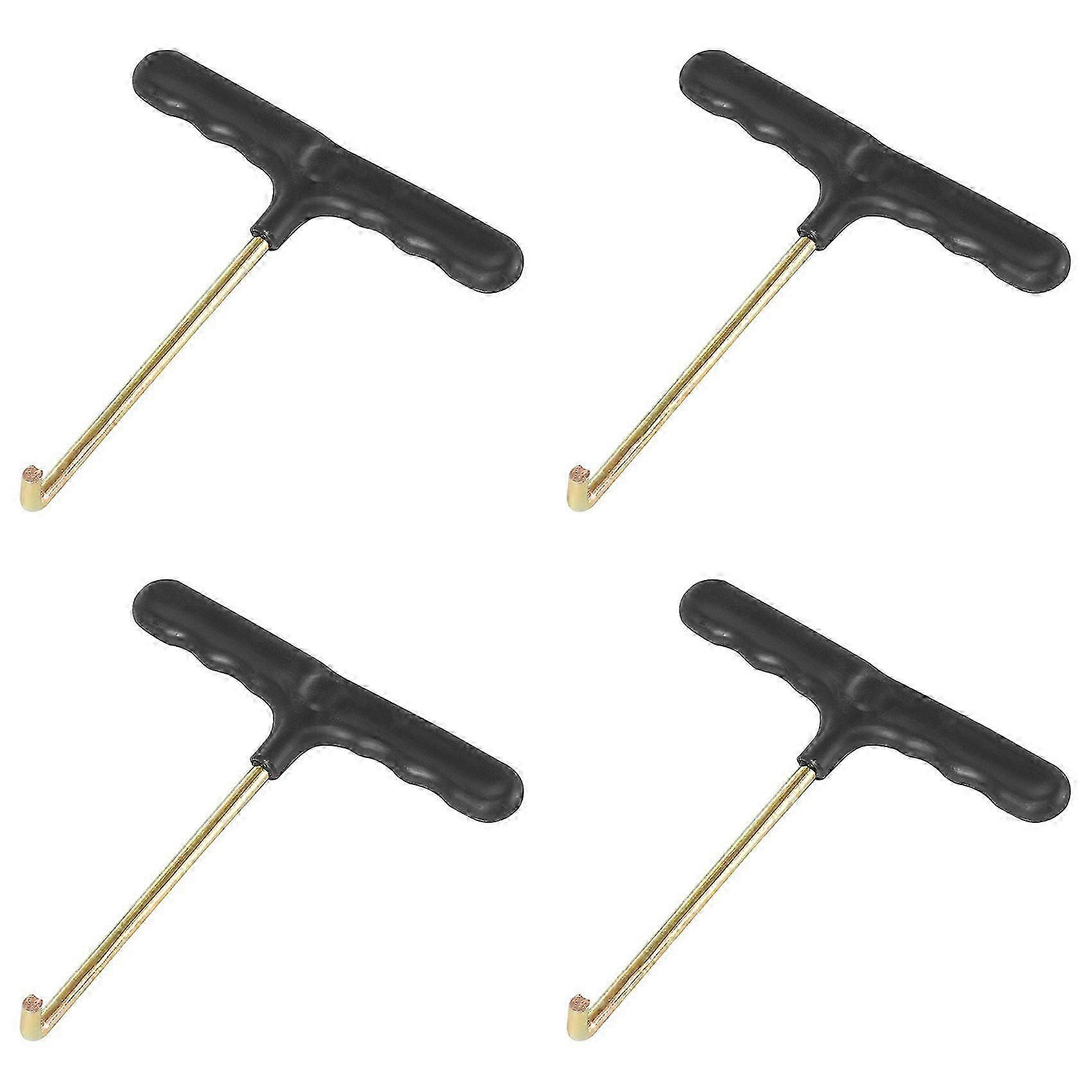 4X Trampoline Spring Pull Tool T-Hook Spring Puller Tool to Pull A Trampoline Spring