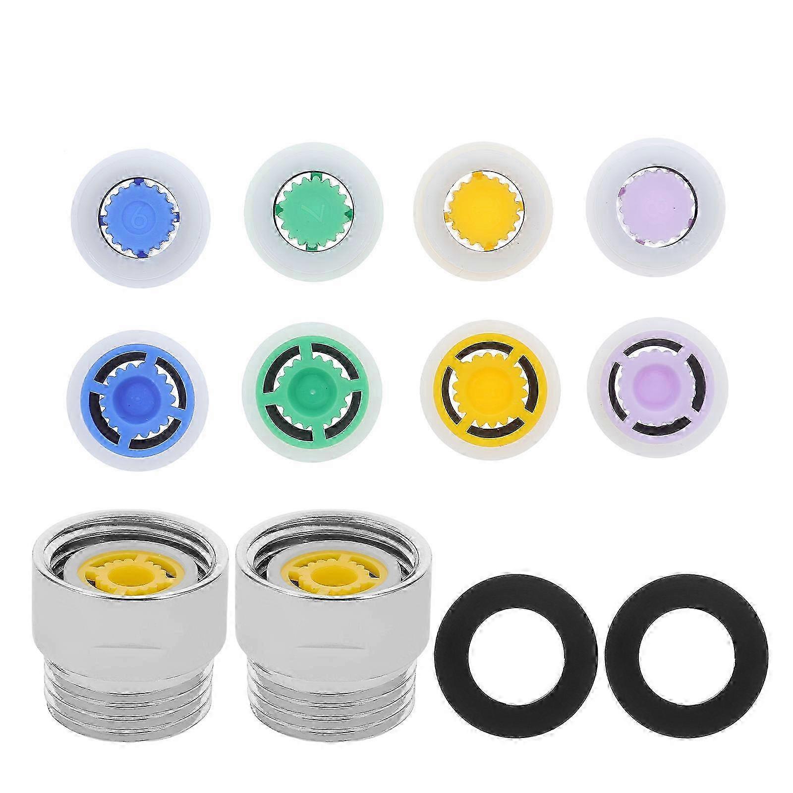 Shower Flow Control Valve compatible with Water Saving 4Sets Copper and Plastic Construction