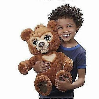 2025 Genuine bear doll pet friend plush toy Curious Bear Curious Bear voice little tiger toy