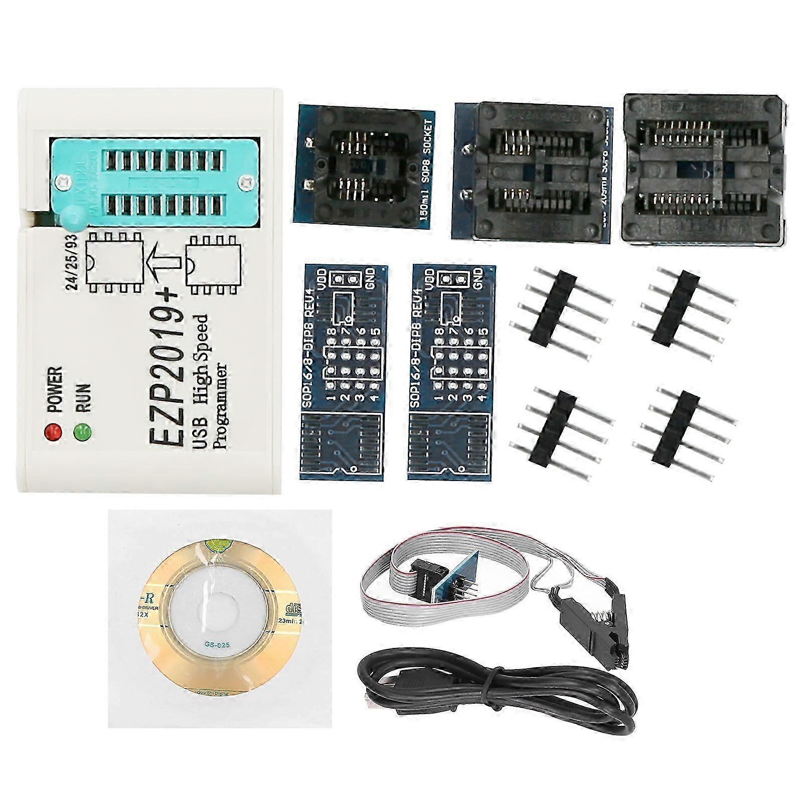 High Speed Programmer Module 7 Socket Electronic Component for Windows XP EZP2019