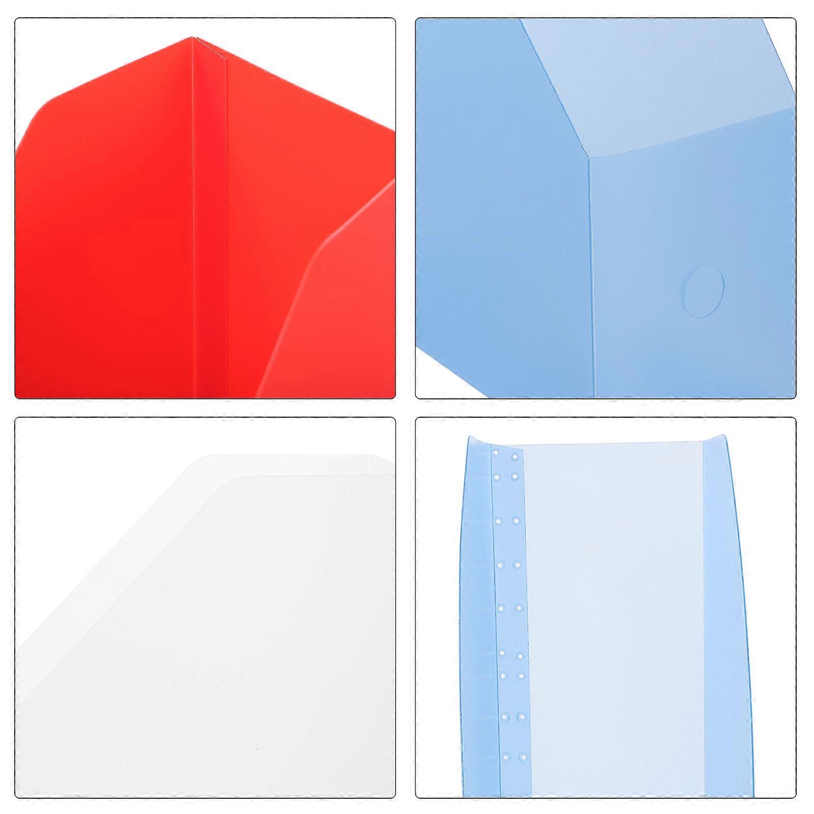 Book Organizer Multi-Function Magazine File Holders for Daily Use 3Pcs