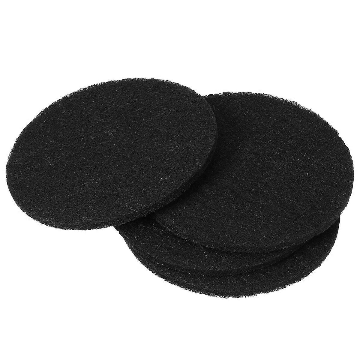 Deodorizing Carbon Filters Round Shape Replacement 4Pcs for Cat Litter Boxes