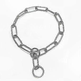 Dog Collar, 3-Pack Stainless Steel Silver Pet Training Chain Necklace for Big Dogs