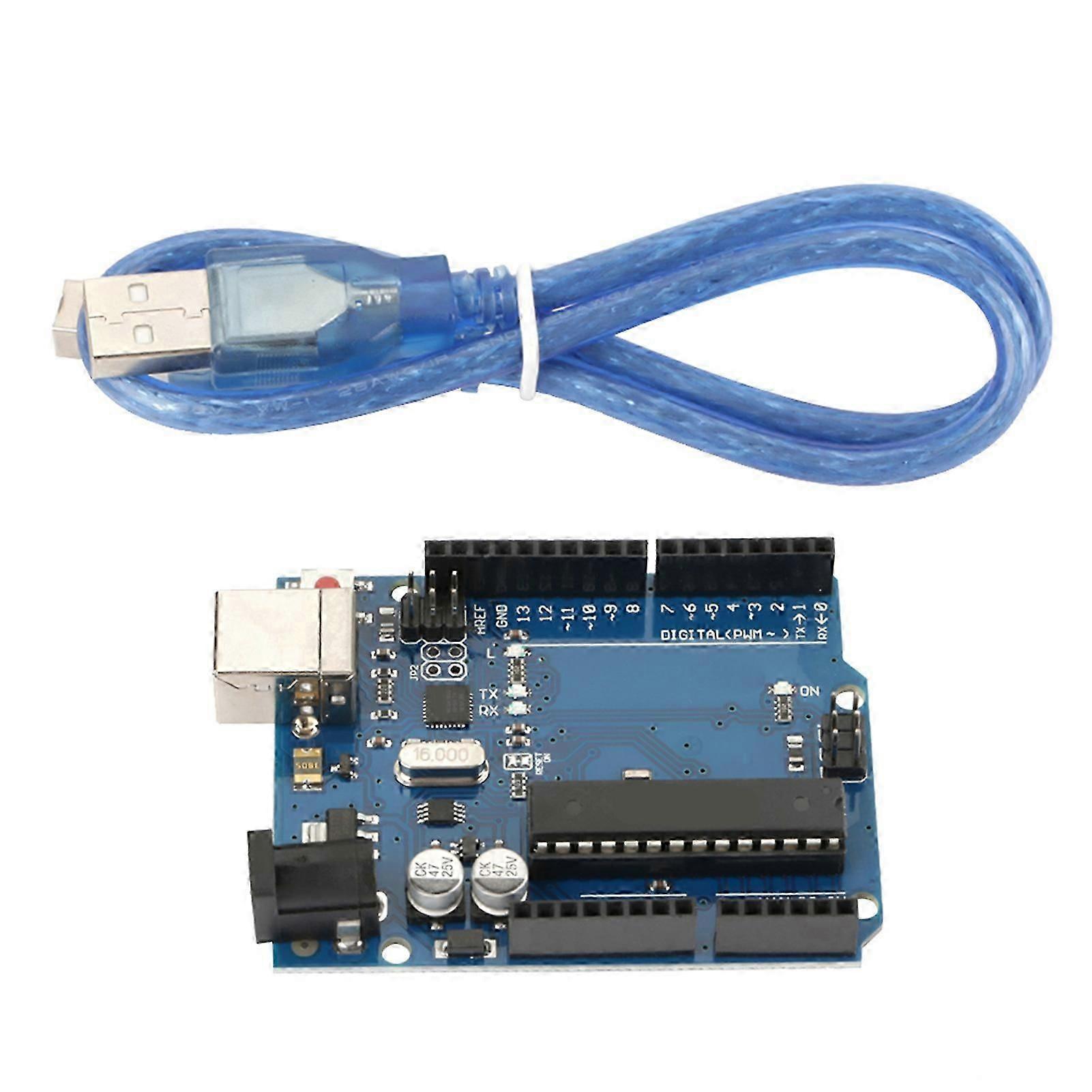 16U2 Development Board with USB Cable Compatible for Prototyping Platform