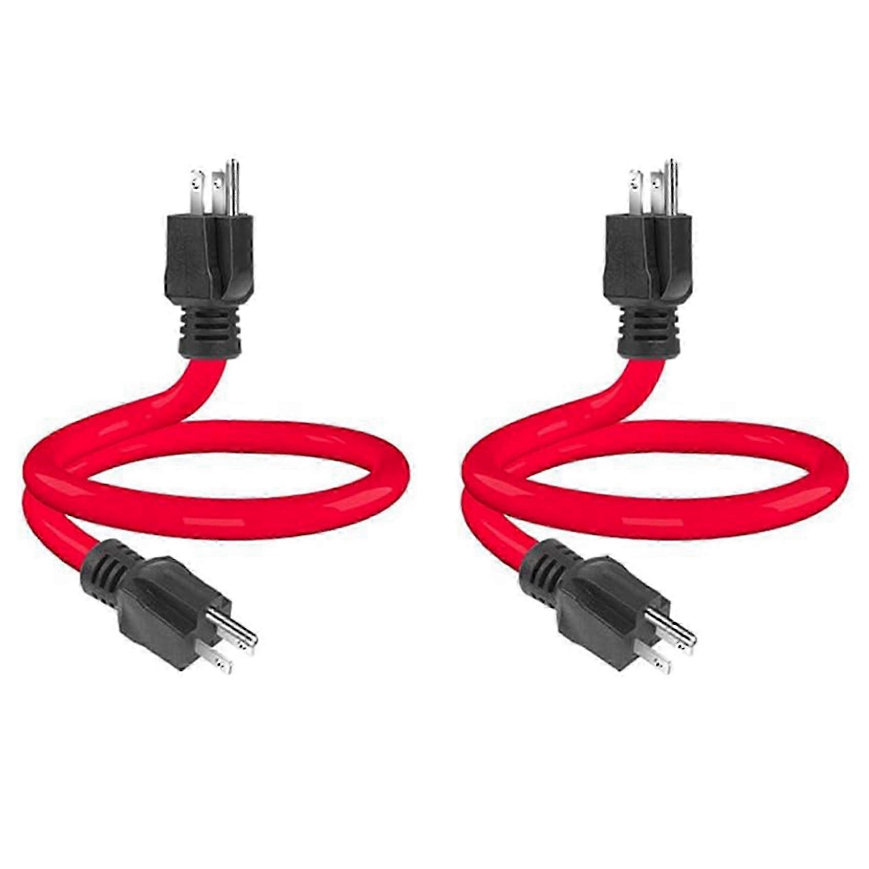 2FT 12AWG Copper Generator Extension Cord
