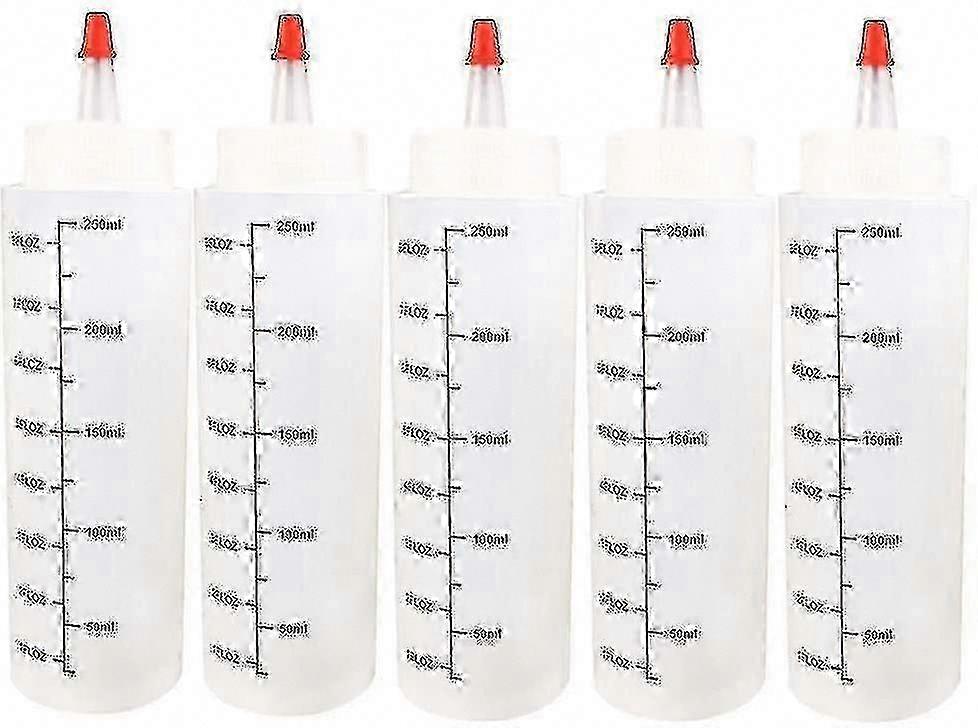 5 Pieces 250 Ml Dropper Bottle Liquid Bottle