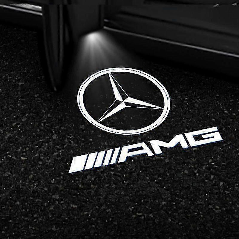 Brabus Decoding Door Projection Welcome Lights Compatible with E-class C-class GLS/GLC/GLB/GLA