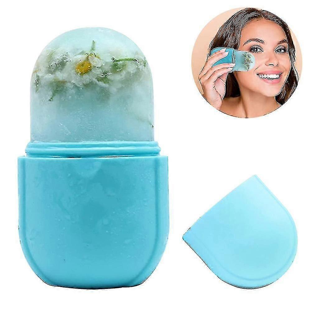 Cool Roller Balls Magic Ice Roller Cold Repeat Freezing Facial Massager